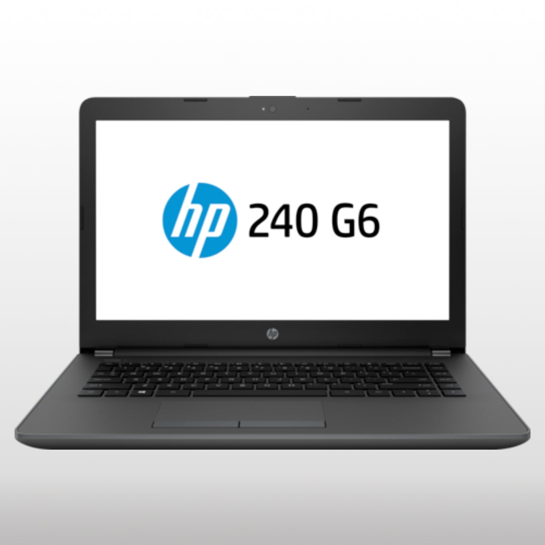 HP 240 G6 laptop in black colour